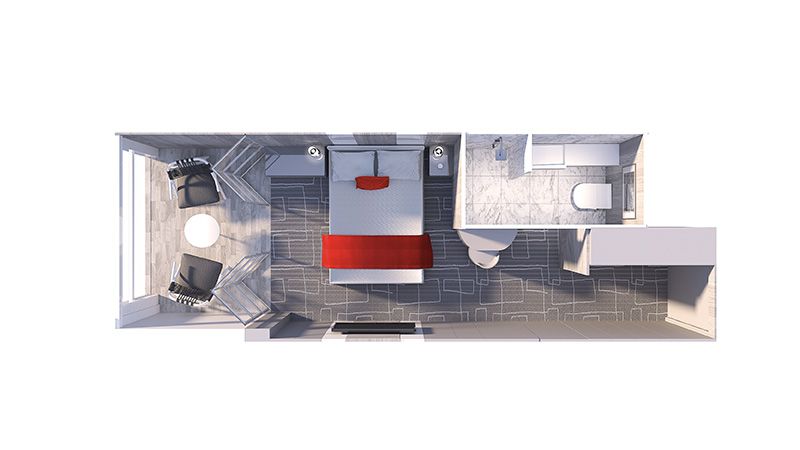 Celebrity Cabin Category Prime Edge Stateroom With Infinite Veranda Image 2