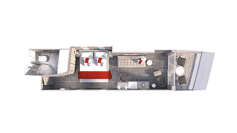 Celebrity Cabin Category Prime Veranda Image 2