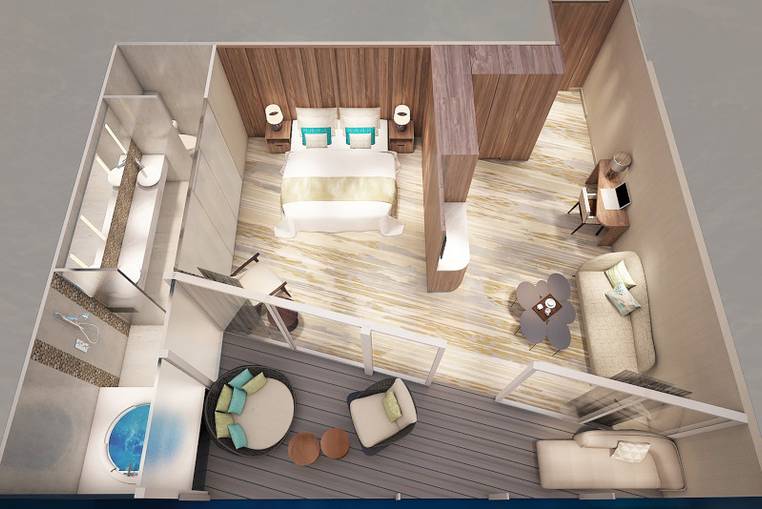 Celebrity Cabin Category Royal Suite Image 2