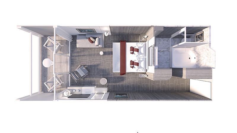 Celebrity Cabin Category Sky Suite Image 2