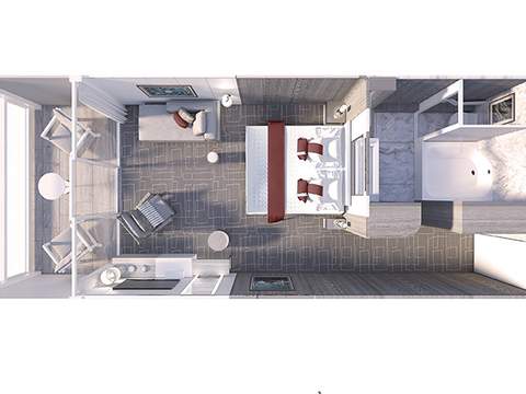 Celebrity Cabin Category Sky Suite Image 2