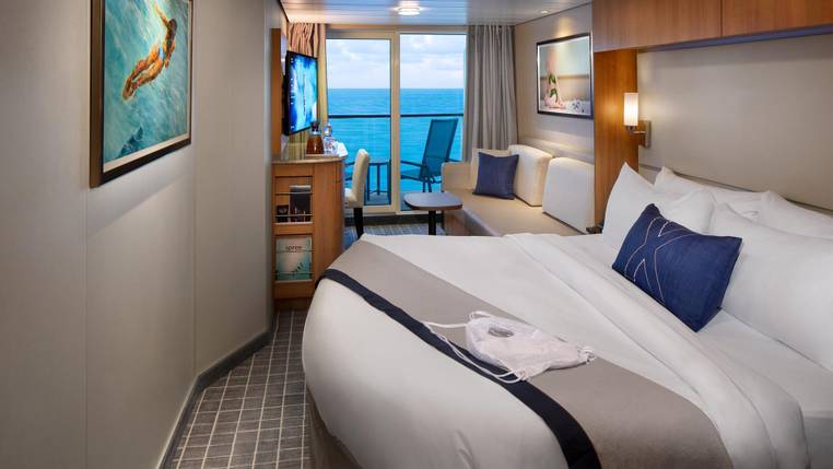 Celebrity Equinox AquaClass (A2) bedroom, photo 2 of 2