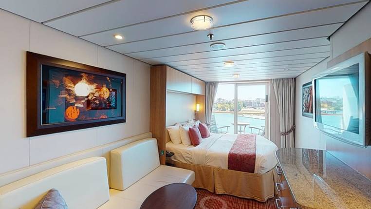 Celebrity Eclipse Veranda Standard (V2) cabin, photo 5 of 8