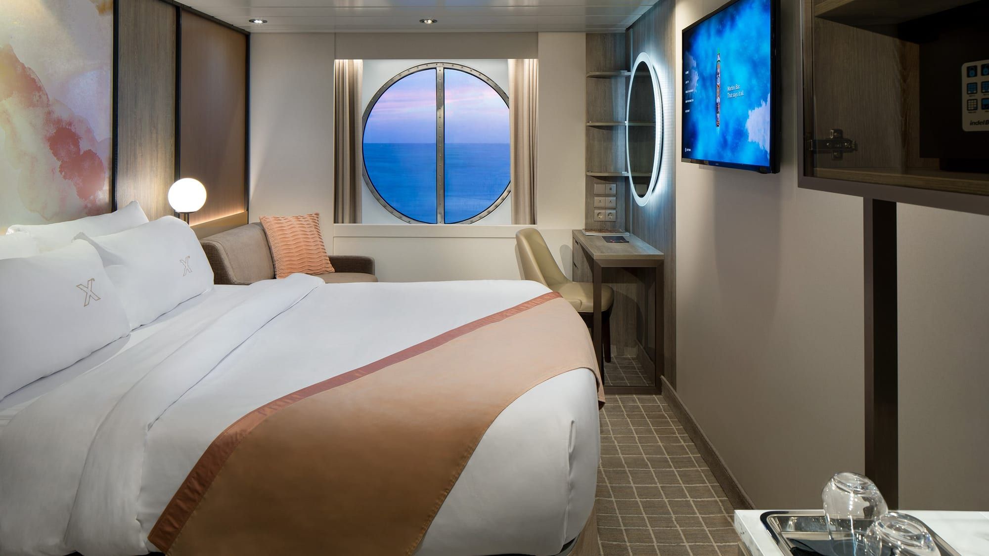 Celebrity Millennium Prime Ocean View (O1) cabin, photo 1 of 4