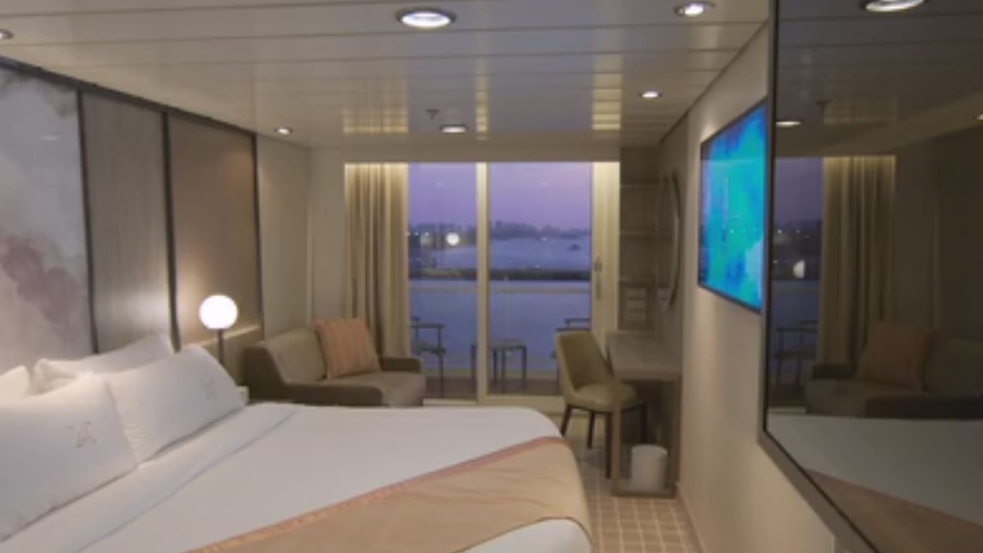 Celebrity Millennium Concierge Class Standard (C2) bedroom, photo 2 of 4
