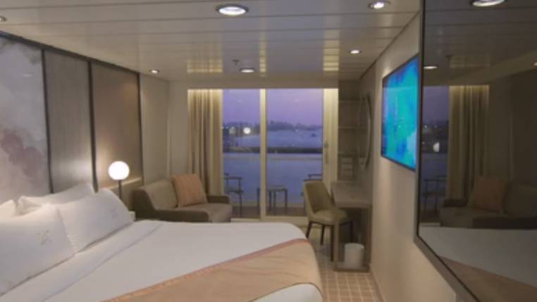 Celebrity Millennium Concierge Class Standard (C2) bedroom, photo 2 of 4