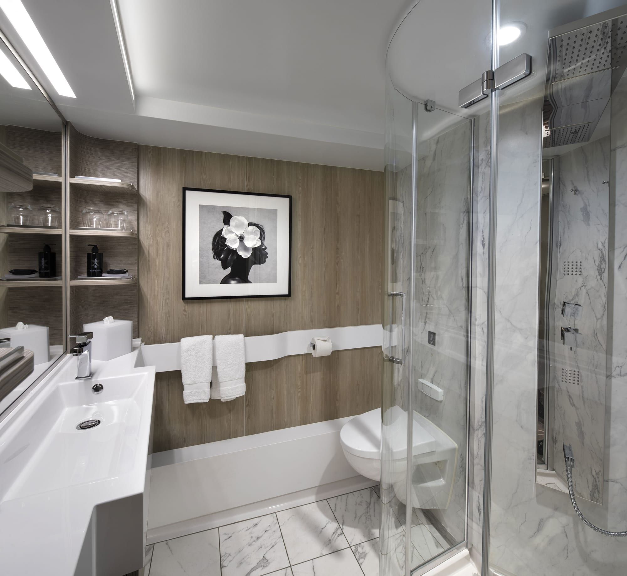 Celebrity Ascent AquaClass (A2) bathroom