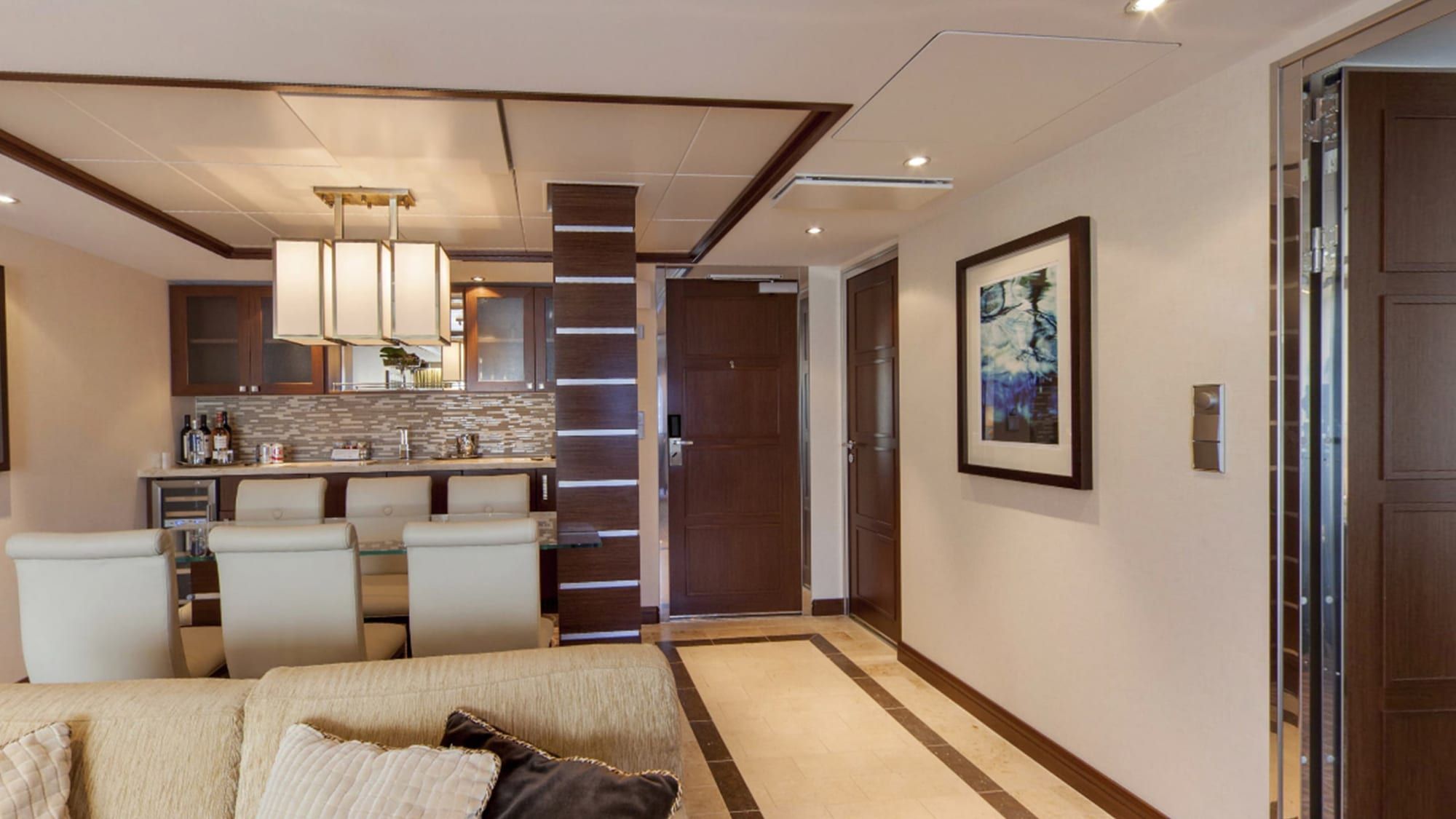 Celebrity Equinox Royal Suite (RS) dining area, photo 2 of 3