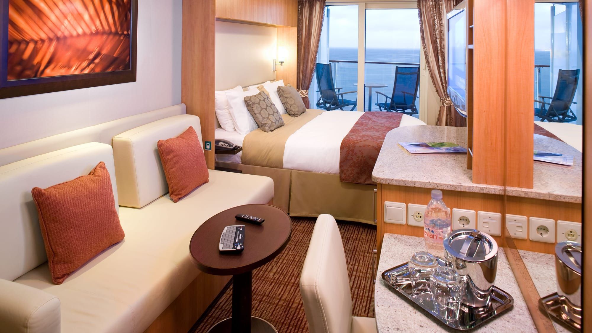 Celebrity Eclipse Veranda Standard (V2) cabin, photo 2 of 8