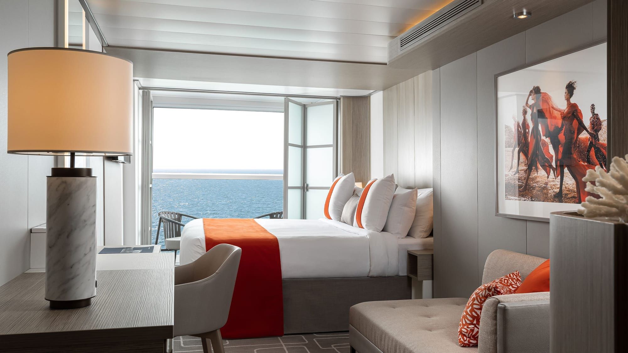 Celebrity Ascent Edge Stateroom with Infinite Veranda Standard (E2) cabin, photo 2 of 5