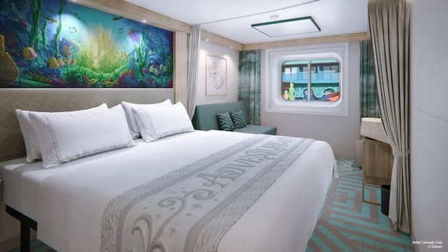 Deluxe Inside Stateroom with Reef View Image 2
