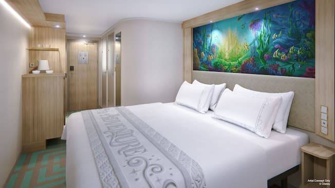 Deluxe Inside Stateroom with Reef View Image 1
