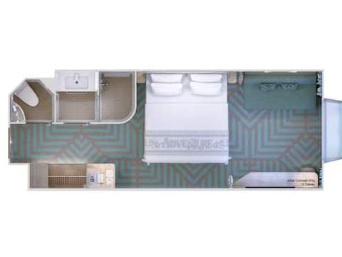 Deluxe Inside Stateroom with Reef View Image 5
