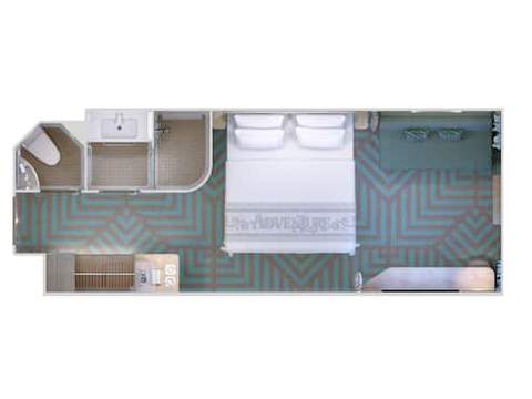 Deluxe Inside Stateroom Image 3