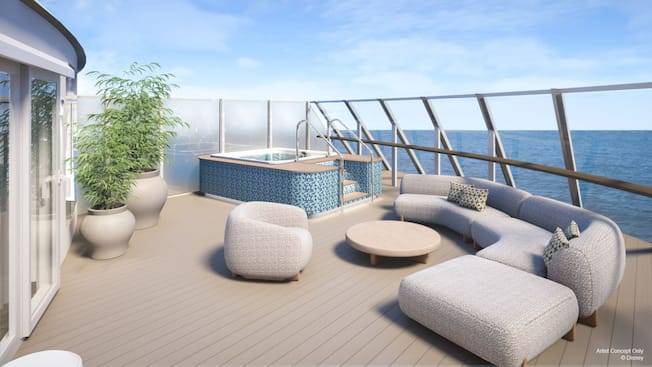 Concierge Royal Suite with Oceanview Verandah Image 2