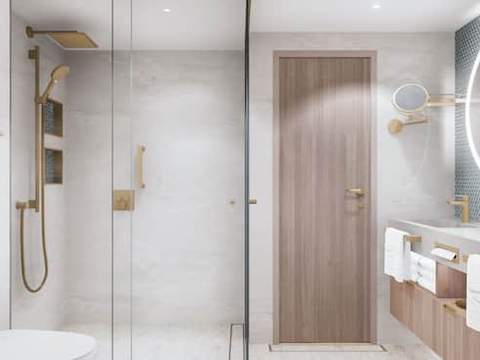 Disney Adventure Concierge Oceanview Suite (2C) bathroom