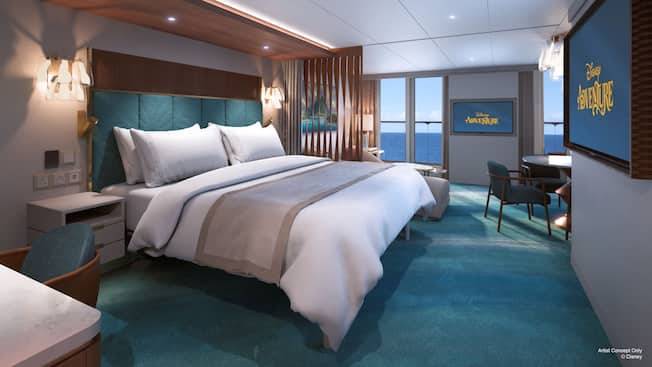 Concierge Family Stateroom with Oceanview Verandah Image 1
