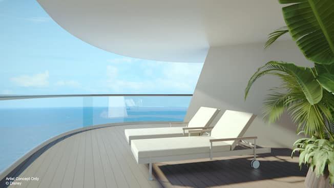 Concierge Family Stateroom with Oceanview Verandah Image 5