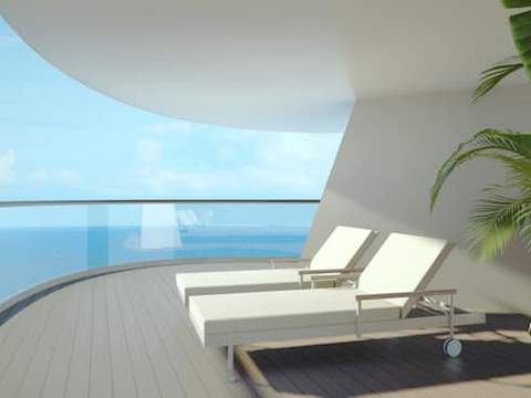 Concierge Family Stateroom with Oceanview Verandah Image 5