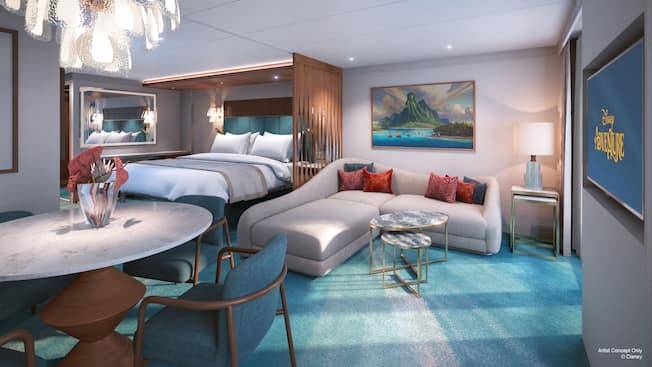 Concierge Family Stateroom with Oceanview Verandah Image 2