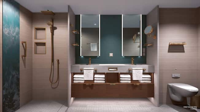 Concierge Family Stateroom with Oceanview Verandah Image 3