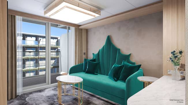 Concierge Family Stateroom with Garden View Verandah Image 3