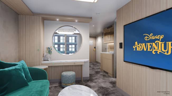 Concierge Family Stateroom with Garden View Verandah Image 6