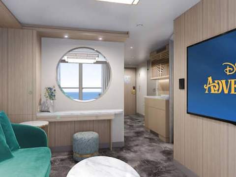 Concierge Family Stateroom with Oceanview Verandah - Accessible Image 2