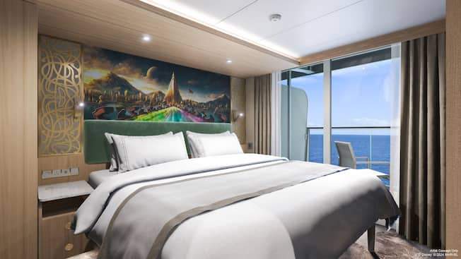 Concierge Family Stateroom with Oceanview Verandah - Accessible Image 1