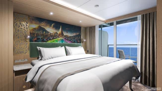 Concierge Family Stateroom with Oceanview Verandah - Accessible Image 1