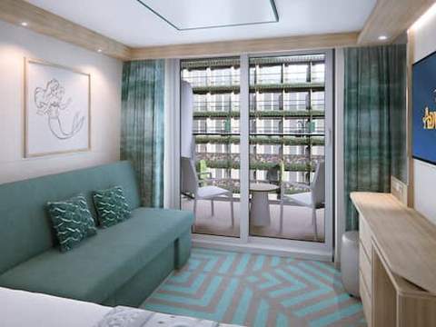 Deluxe Garden View Stateroom with Verandah Image 2