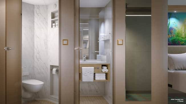 Deluxe Inside Stateroom with Reef View Image 3