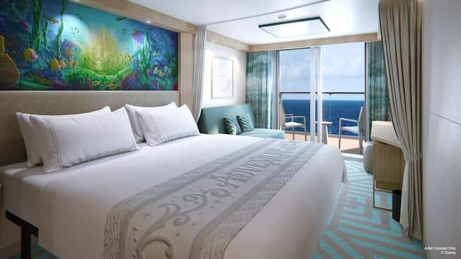 Deluxe Oceanview Stateroom with Verandah Image 1