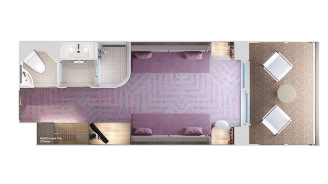 Stateroom with Verandah - Accessible Image 4