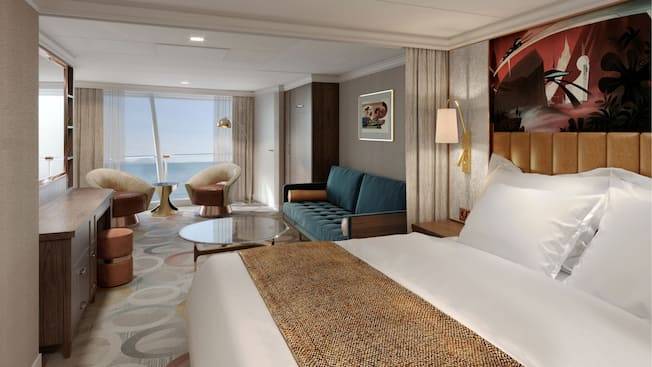 Concierge Family Oceanview Stateroom with Verandah Image 1