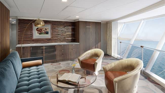 Concierge Family Oceanview Stateroom with Verandah Image 2