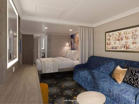 Deluxe Oceanview Stateroom with Verandah Image 2