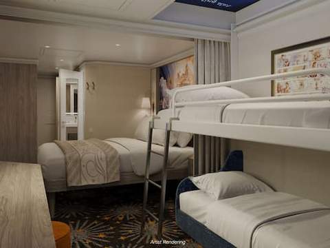 Deluxe Oceanview Stateroom Image 2