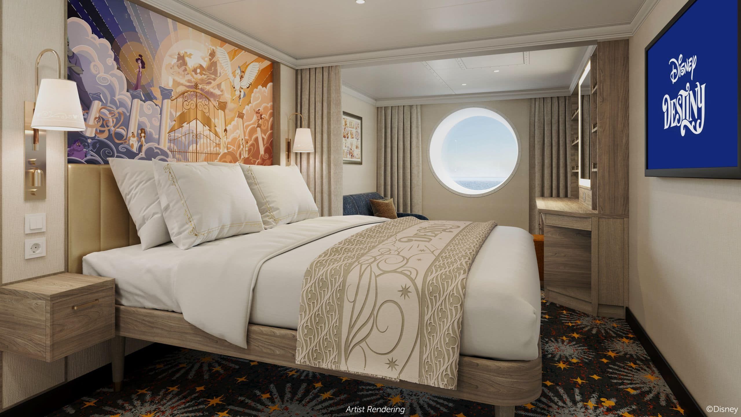 Deluxe Oceanview Stateroom Image 1