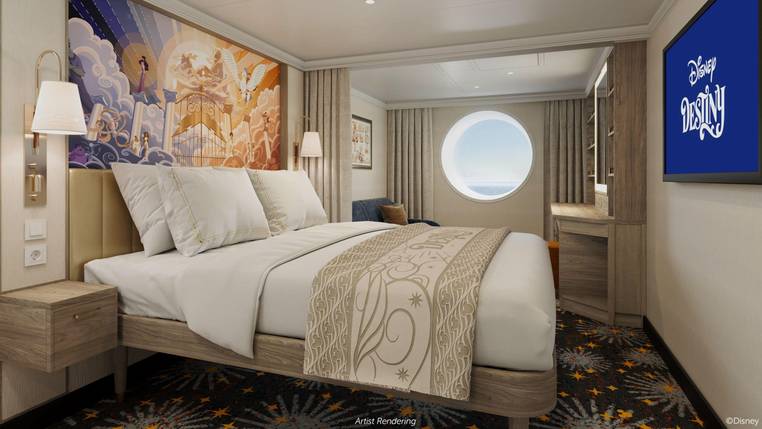 Deluxe Oceanview Stateroom Image 1