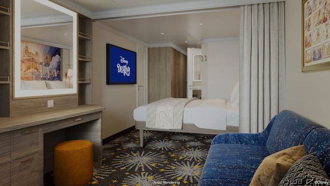 Deluxe Oceanview Stateroom Image 5