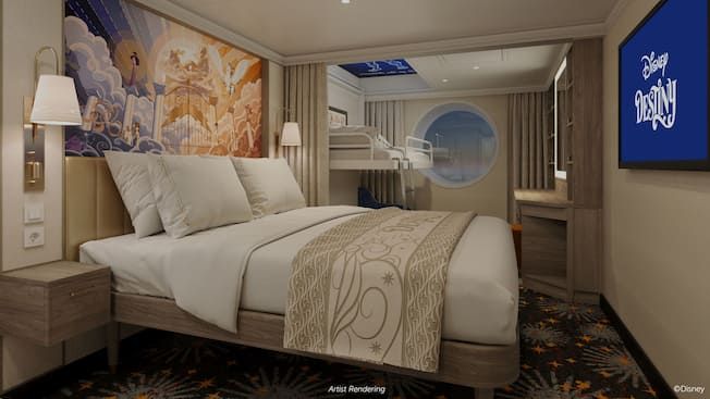 Deluxe Oceanview Stateroom Image 4