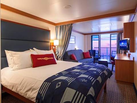 Deluxe Family Oceanview Stateroom with Verandah Image 1 Deluxe Family Oceanview Stateroom with Verandah Image 1