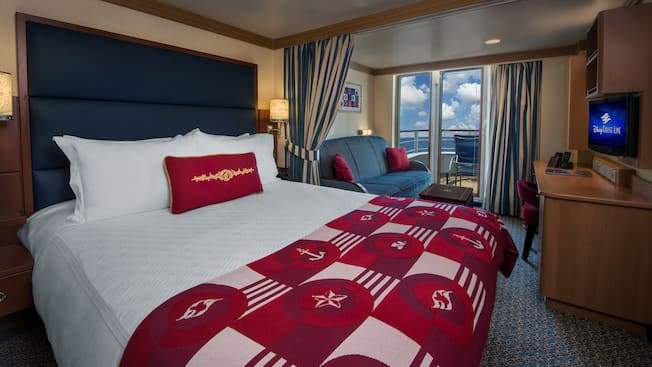 Deluxe Family Oceanview Stateroom with Verandah Image 1 Deluxe Family Oceanview Stateroom with Verandah Image 1