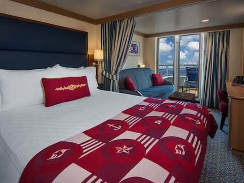 Deluxe Family Oceanview Stateroom with Verandah Image 1 Deluxe Family Oceanview Stateroom with Verandah Image 1