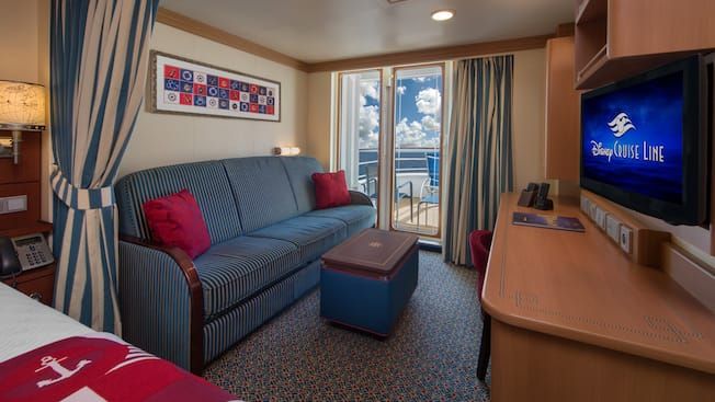 Deluxe Family Oceanview Stateroom with Verandah Image 2