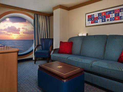Deluxe Family Oceanview Stateroom Image 1