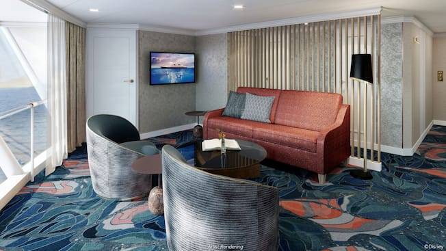Concierge Family Oceanview Stateroom Image 2
