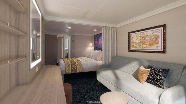 Deluxe Oceanview Stateroom with Verandah Image 5