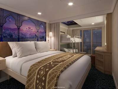 Deluxe Oceanview Stateroom with Verandah Image 1